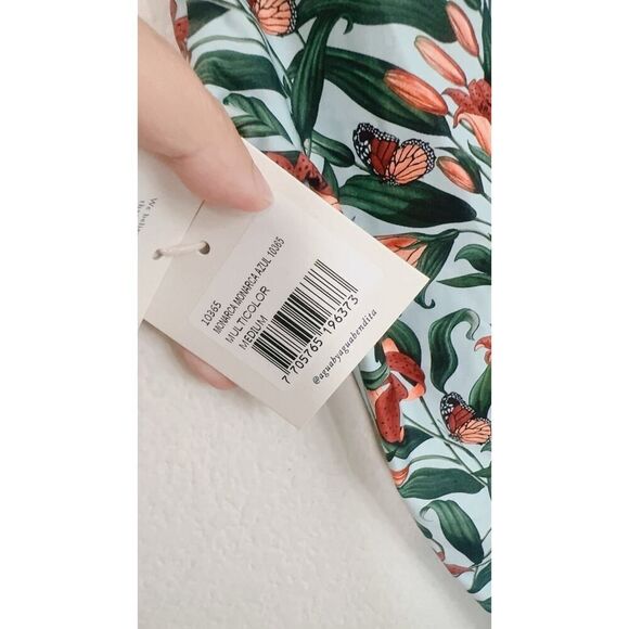 Agua by Agua Bendita Monarca Azul One Piece Swimsuit M - Picture 11 of 12